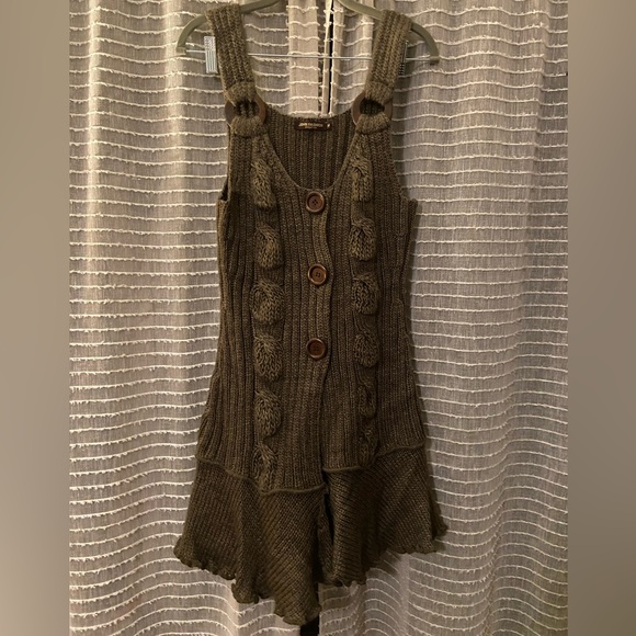 John Fashion Sweaters - Women's Brown Knit Sweater